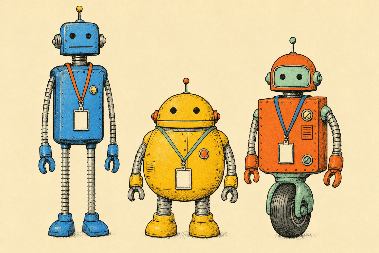 The Robots on Payroll cast